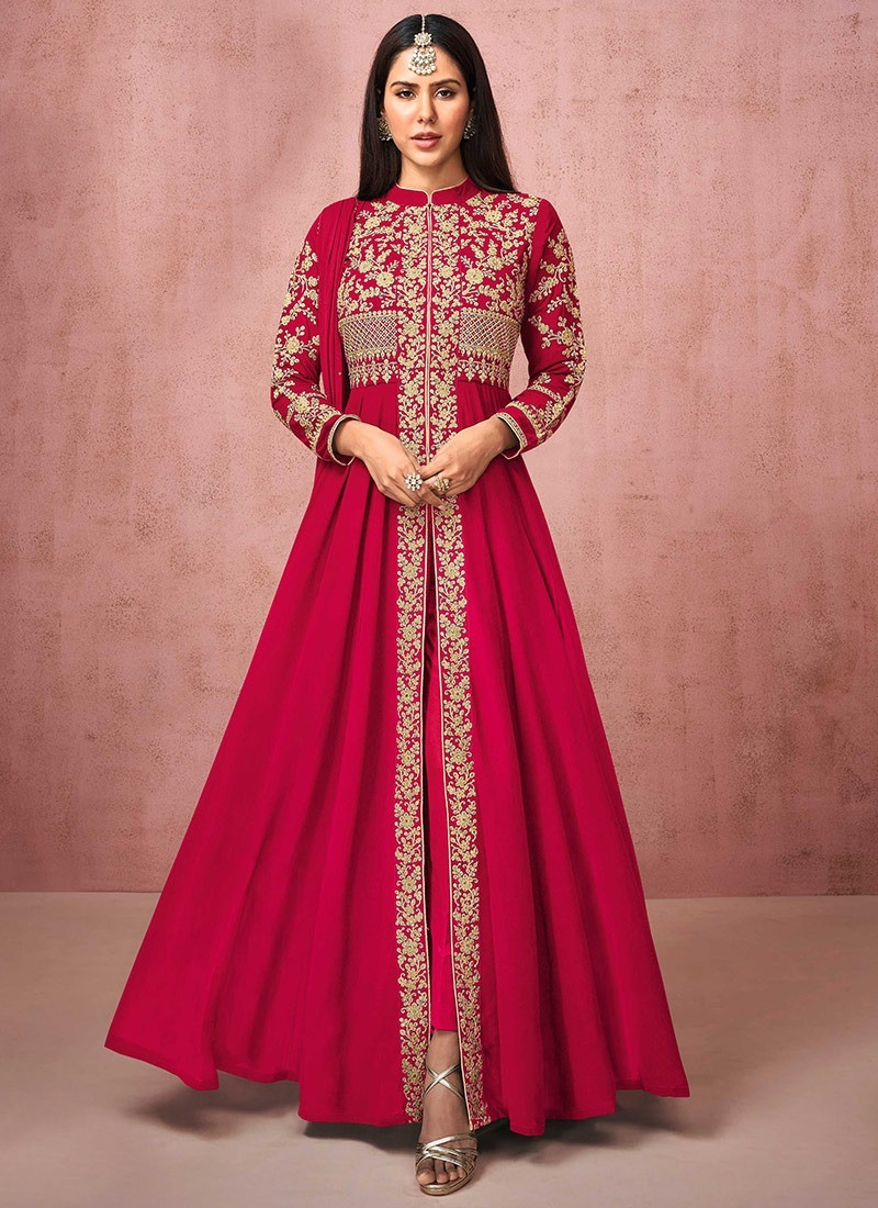 Readymade Georgette Embroidered Party Dress | রেডিমেড জর্জেট এমব্রয়ডারি পার্টি ড্রেস