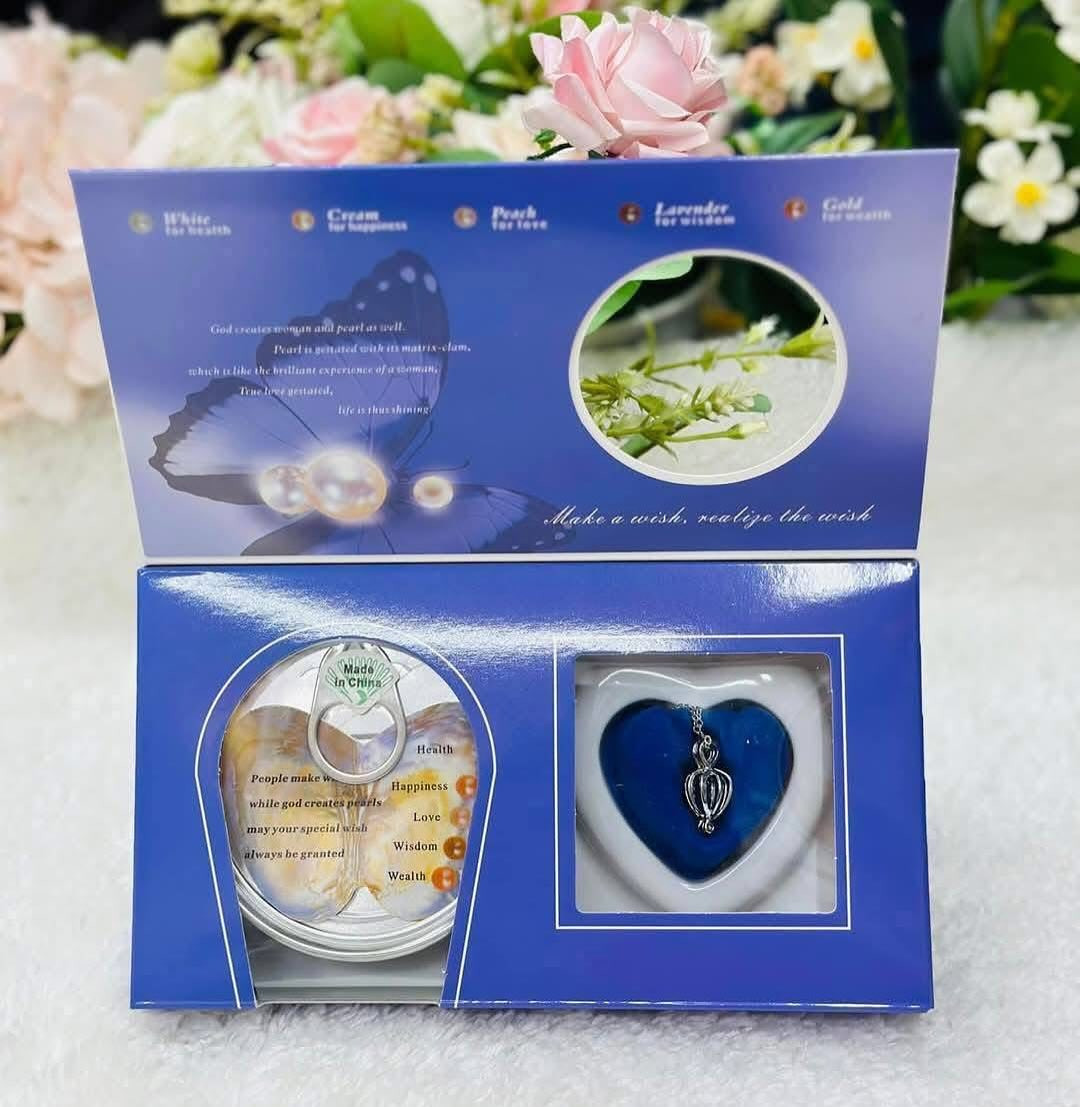 Pearl Necklace gift box(With Water)