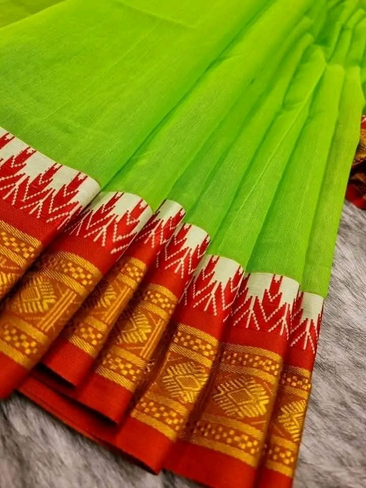 Half silk modhurai sharee