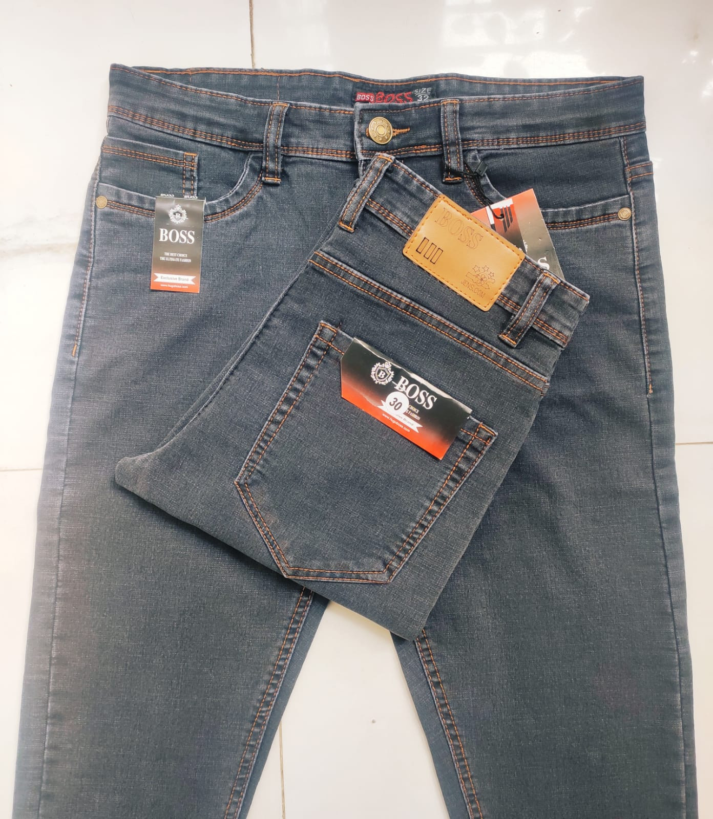 Semi Narrow Slim Fit Denim Pant