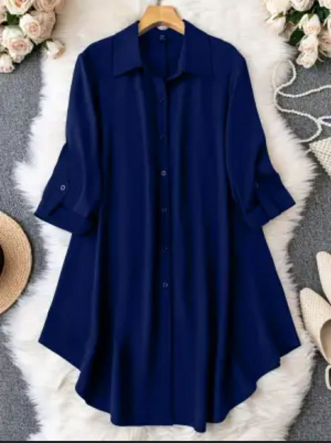 Semi long tops