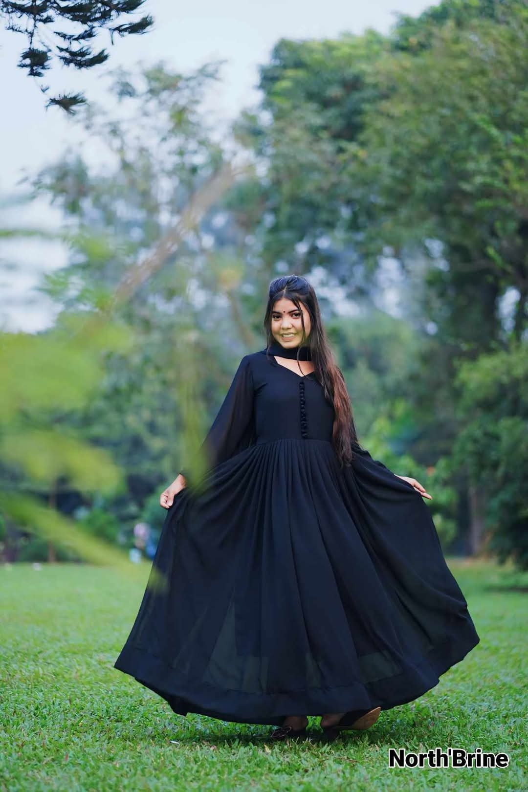 জরজেট থ্রী-পিস